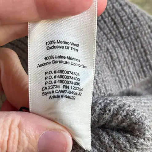 Wilfred Free Women's 100% Merino Wool Turtleneck Sweater Dress Brown Size XS