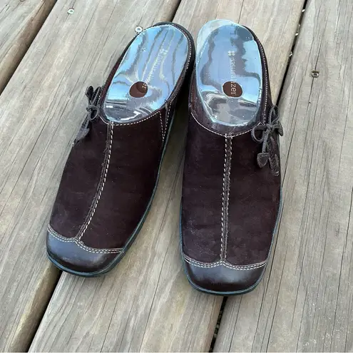 Naturalizer suede slip on mules π»π»