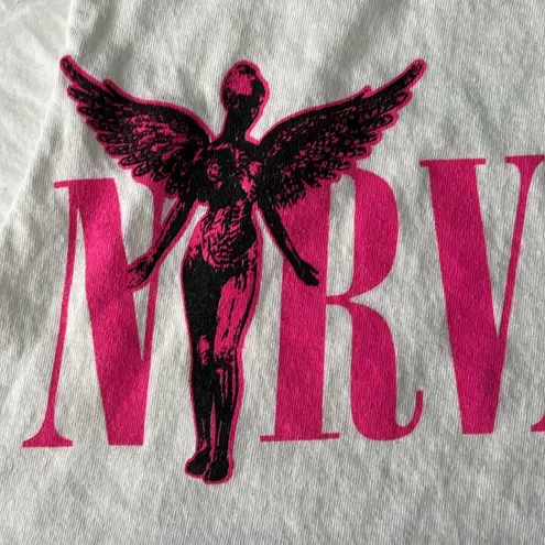 Nirvana In Utero Graphic Cut Off Shirt Size Medium