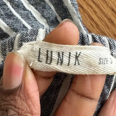 LUNIK Ruffles Cotton Dress Size Small