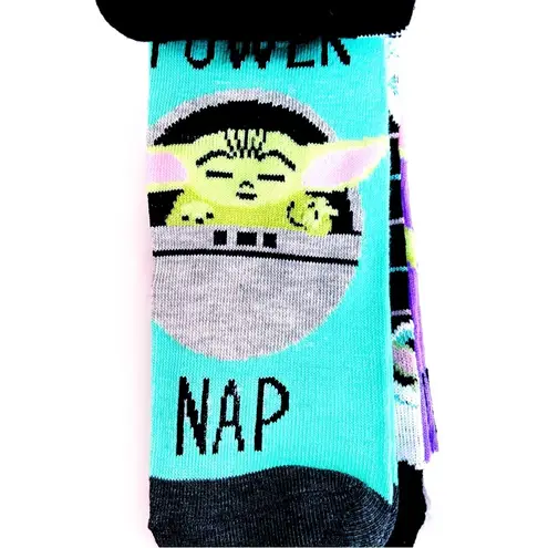 Star Wars Womens No Show Socks The Mandalorian Grogu Baby Yoda 5 Pairs Fun Gift