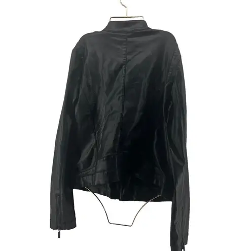 Harley Davidson  Women's Wing Back Coated Jacket Black Size Medium