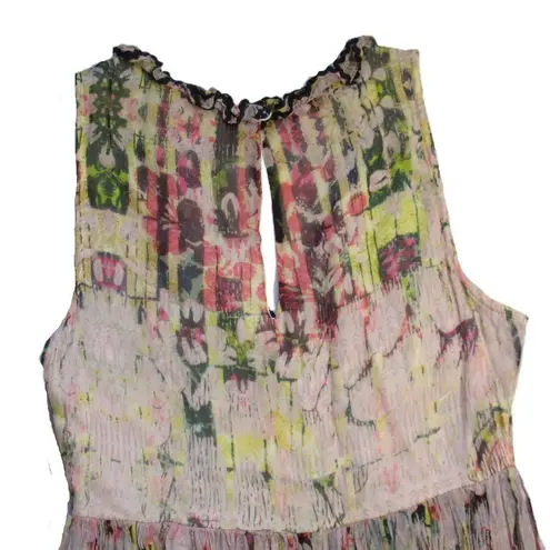 NWT Anthropologie Bhanuni by Jyoti Cydney Carson Beaded Sleeveless Maxi Dress 0