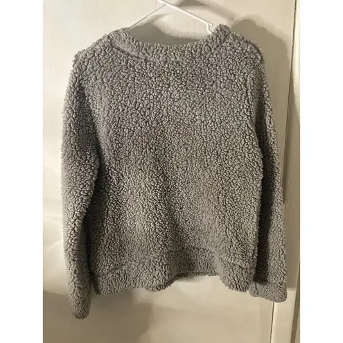 Chance or Fate Sequin Gray Christmas Elf Sweater Holiday Ugly Sweater Soft