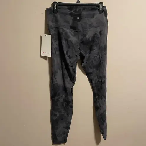 Lululemon NWT  Align Pant 25" *Diamond Dye Diamond Dye Grey Graphite- Size 12