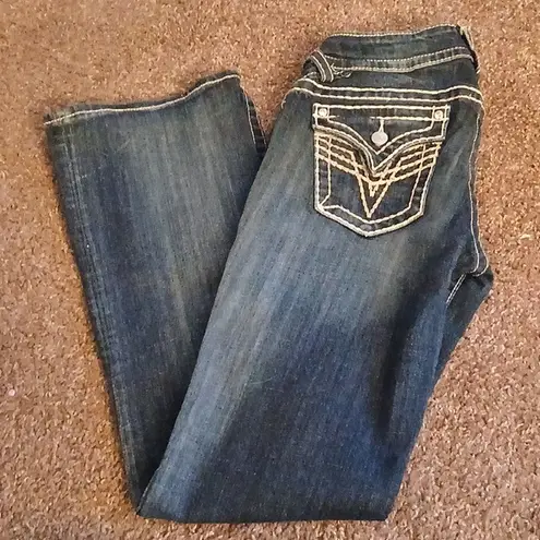 Vigoss the new York bootcut blue jeans size 5/6