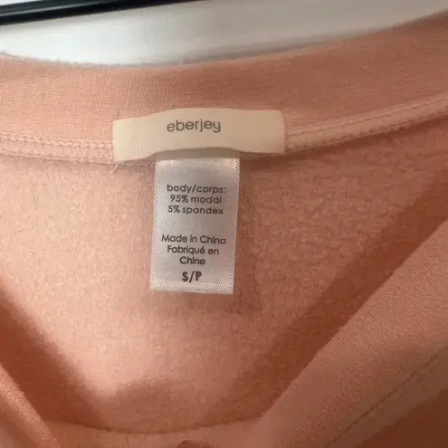 Eberjay Eberjey Softest Sweats The Slouchy Top in Light Pink