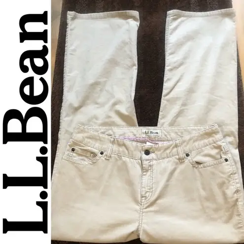 L.L.Bean  Corduroy Straight Leg Pants