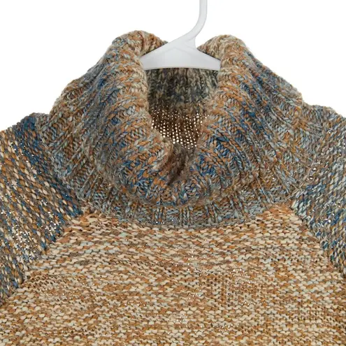 prAna  Autum Rein Wool Blend Turtleneck Knit Sweater Women's Small