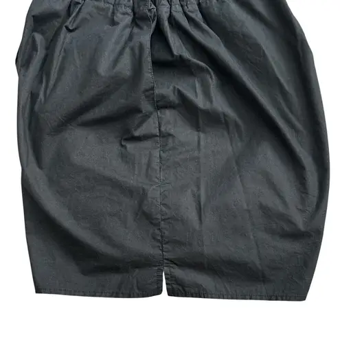 Frankie Shop Lui Pull On Organic Cotton Boxer Shorts Black Size XS