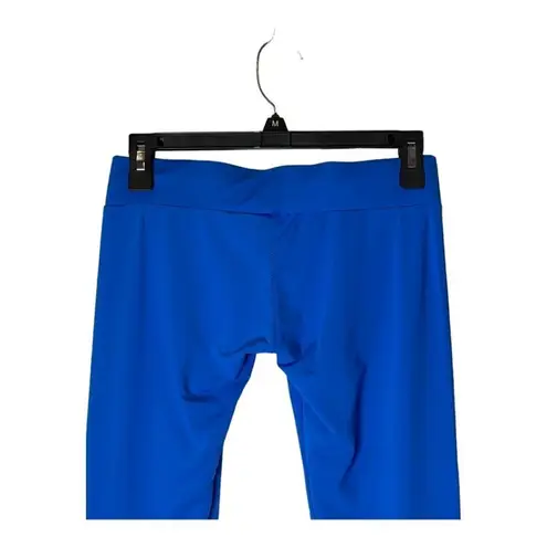 LNA Blue Low Rise Cropped Zippered Ankle Leggings Size M