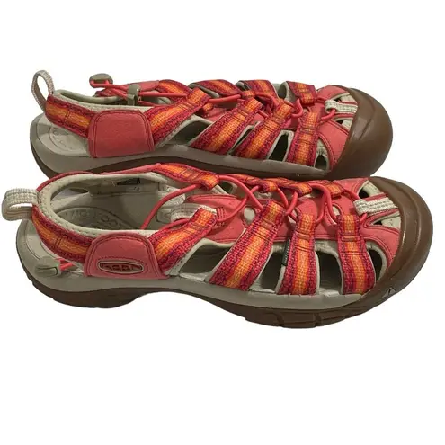 Keen Newport H2 Coral Safari Waterproof Anti Odor Sandals Women 10 Hiking Shoes