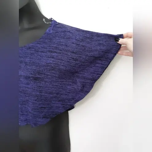 L.E.I batwing style purple top Size undefined