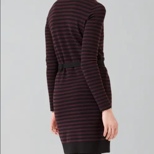 Akris Punto striped cardigan dress twinset