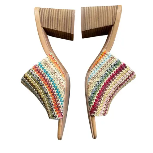 Seychelles Adapt Raffia Sandal - Multi Color