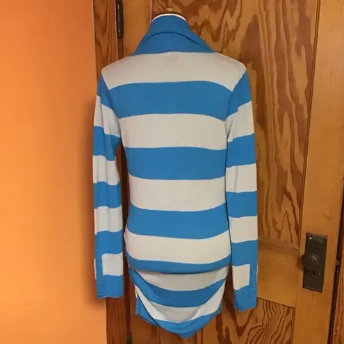 Retro Y2K striped sexy sweater dress Size L