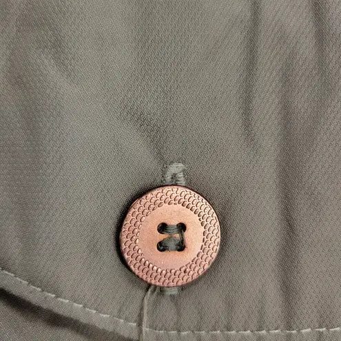 Mountain Hardwear Women’s XS Rain Jacket Hooded Olive Green Vented Parka