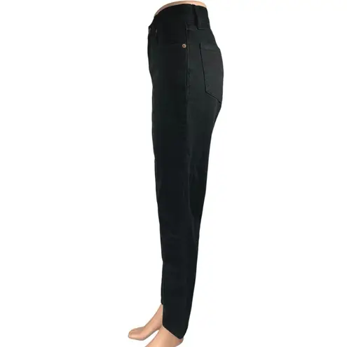 Pistola Women's Black High Waisted Straight Tapered Denim Jeans Pants Size 25