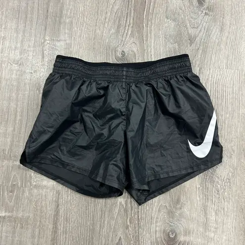 Nike Swoosh Run Black Women's Running Shorts