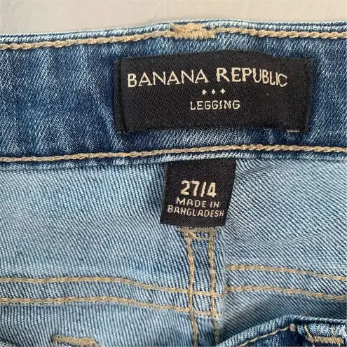 Banana Republic Women's Distressed Jegging Jeans Blue Size 4