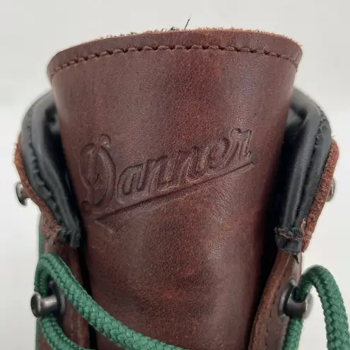Danner Ridge Smores Brown Green Leather Outdoor Hiking Boots Gorpcore Women’s 8