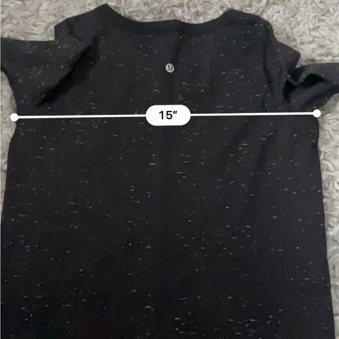 Lululemon  wool blend swiftly long sleeve black size 6 - Image 6