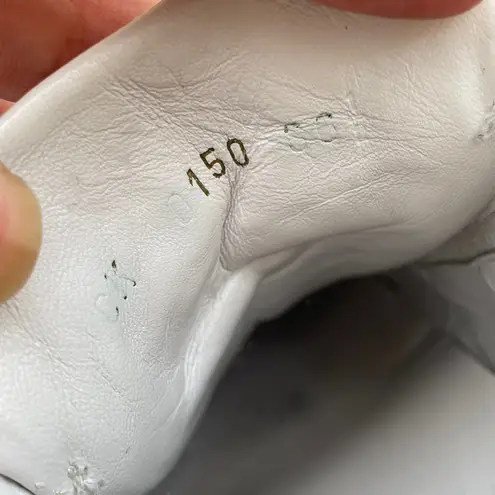 Dolce & Gabbana devil face white leather sneakers size IT 36.5 US 6.5 6