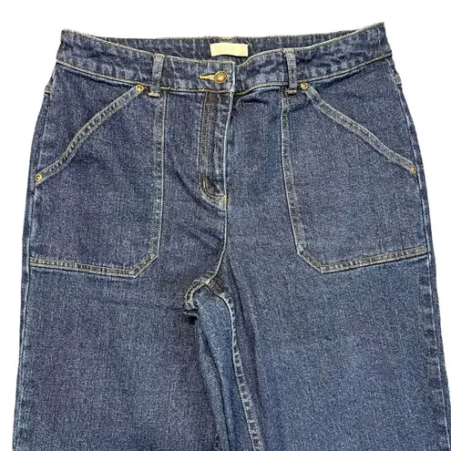 Christopher & Banks CBK Sport Womens Denim Blue Jeans Pants Stretch Straight Leg Medium Wash Size 8