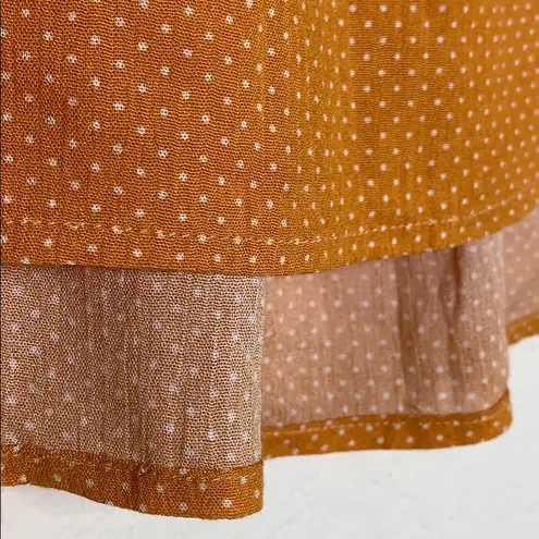 Good Luck Gem Mustard Yellow Cropped Tank Top Size XL