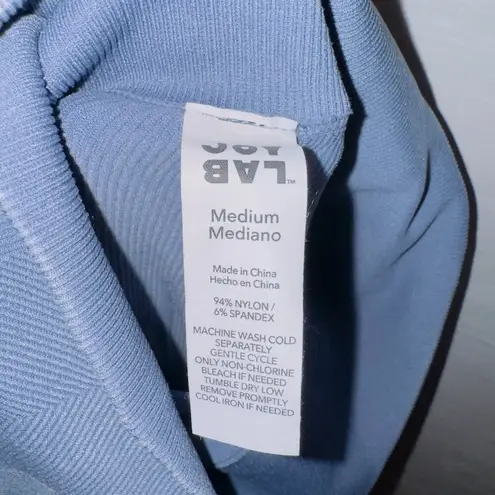 Joy Lab Women's Blue High Waisted Seamless 24'' Inseam Athletic Leggings