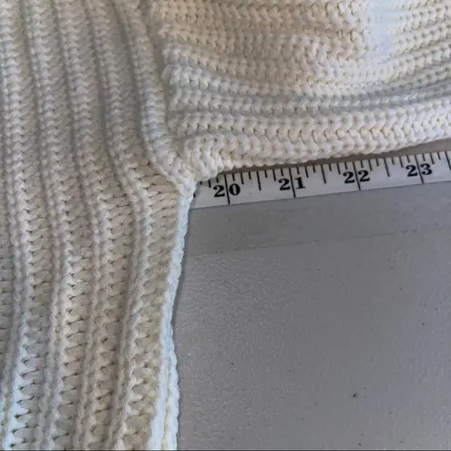 Popsugar  OFF WHITE KNITTED SWEATER SMALL