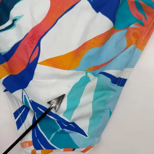 La Blanca Bikini Bottoms Size 8 NWT Coastal Palms Swim High Waist Monstera