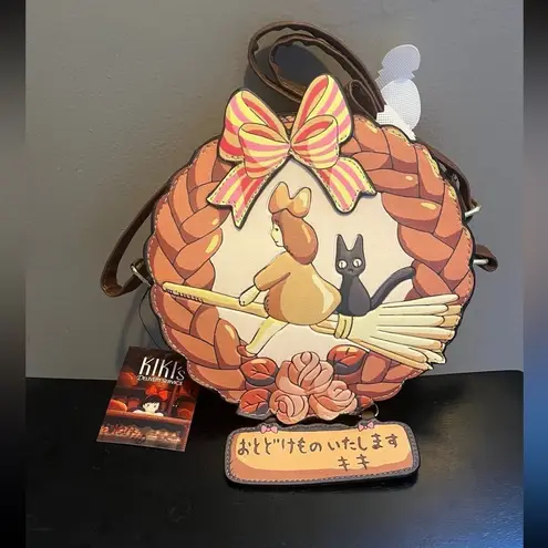 Her Universe Rare! Studio Ghibli Kiki's Delivery Service Bread Wreath Crossbody Bag