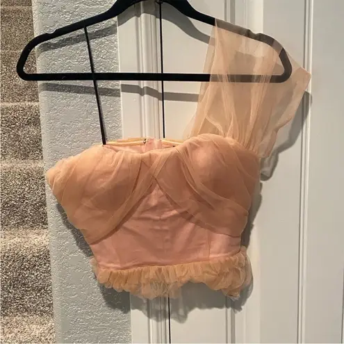 Revolve  Marnie Top in Champagne Pink
NBD xs