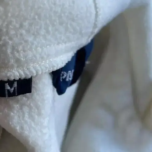 Pacific trail Vintage 1/4 Zip-Up Cream White Jacket Women’s Size M #39441 90s