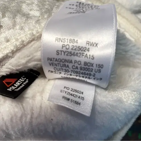 Patagonia  Re-Tool‎ Snap-T Fleece Pullover Women’s Size XS Cream Raw Linen - Image 8