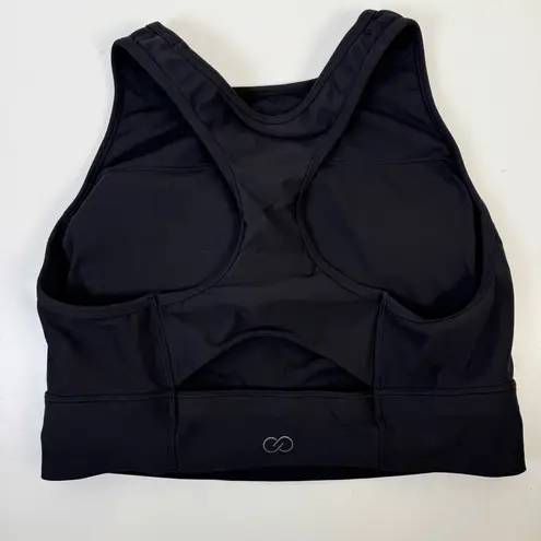 Calia Made to Play Medium Impact Sports Bra Pure Black Size Large
