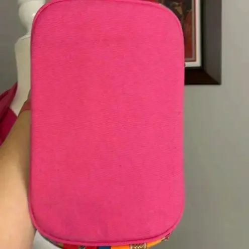 Laurel Burch Colorful Cat Purse Tote Bag Pink Feline Cat Lover Artsy Funky Blue