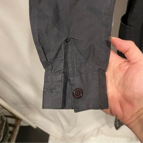 Vintage 80’s Jean St. Germain Paris charcoal zip front boiler suit pockets work Gray Size XXS