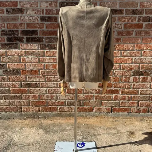 Quince Heures Trente “Lola” brown faux suede vegan jacket/ 4/Excellent condition