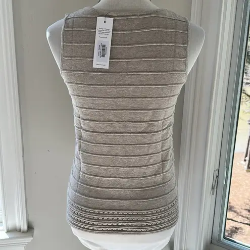 Amour Vert NWT Yvonne Tank, Medium, Oatmeal color