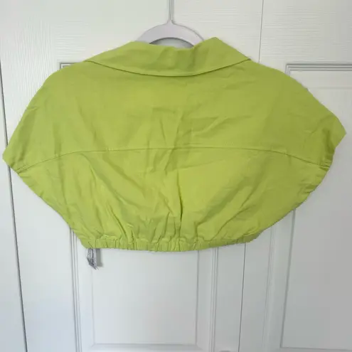 Bershka NWT  Women's Green Cropped Top MEDIUM