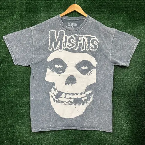 Misfits The Crimson Ghost Punk Rock Band Mineral Wash T-Shirt Size 2XL