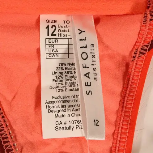 Seafolly NWT X Revolve Cut Copy Bustier Bandeau