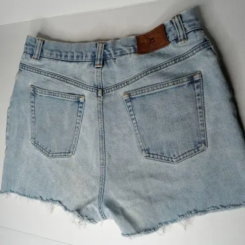 Ralph Lauren Lauren  blue raw hem jean shorts