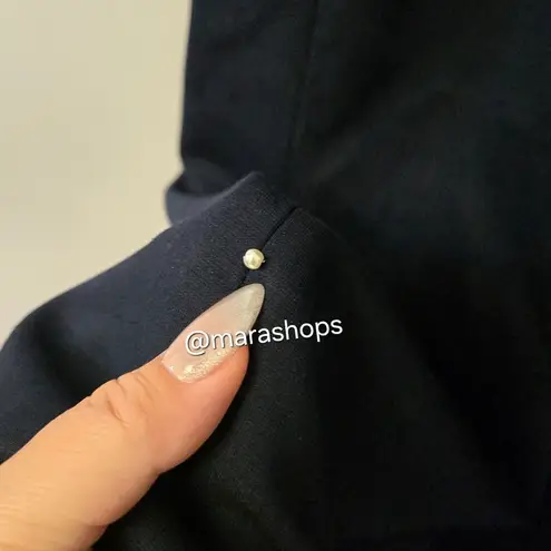 Pearl by Lela Rose Navy Ponte Double Breasted Dress Blue Size 10