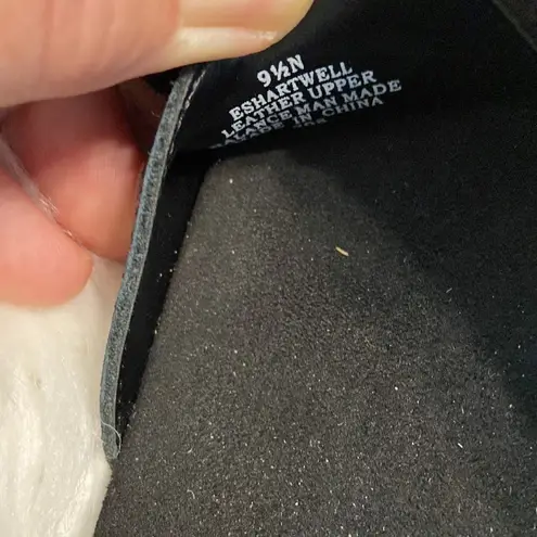 Easy Spirit Black Sandals Comfortable and Stylish leather upper size 9.5 BNWOT