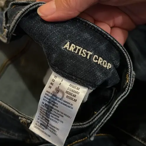 American Eagle  artist crop jeans 8