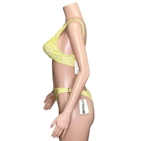 Lahana swim 2-PC Goldie Top & Gigi Bottom, Floral, XS