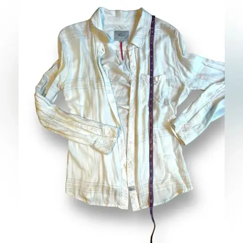 Rails Free People Women Button Up Shirt Hunter Plaid Super Soft Collared Size M